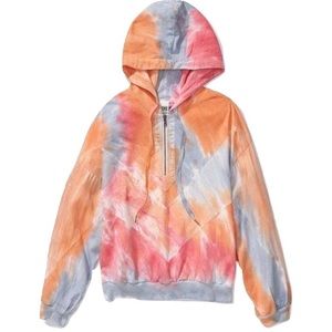 VS PINK Slouchy Tie Dye Hoodie
